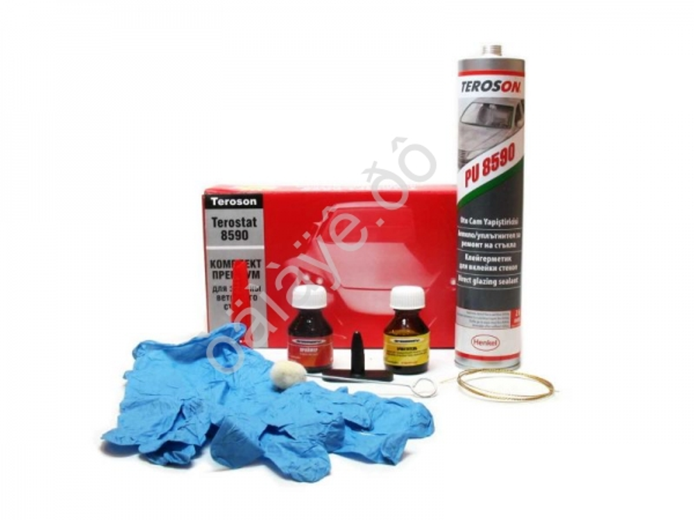 Клей-набор для вклейки стекла "TEROSON" (TP-500) Bond ЛЮКС 120/Terostat PU8590 (69871) со струной