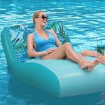 Матрас надувной 176*107см с тканевым покрытием Luxury Bestway 43402