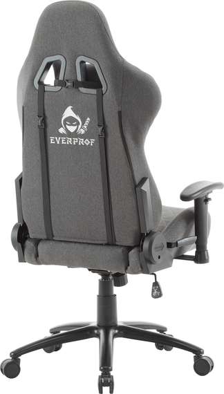 Геймерское кресло Everprof Ghost Ткань Серый