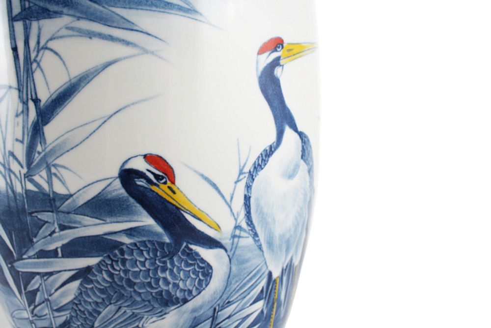 Ваза "Цапли в камышах"