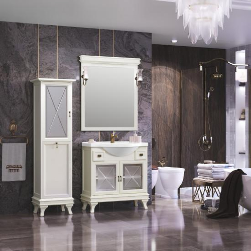 Зеркало Opadiris Борджи 95 см 00-00007323 слоновая кость