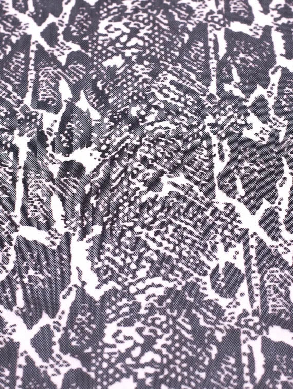 Мягкая сетка эластичная тату, питон IREY, серый/черный