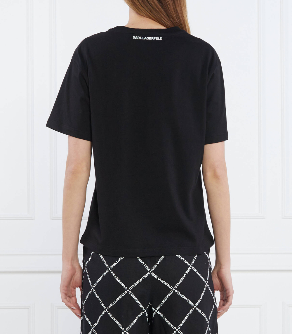 Футболка Karl Lagerfeld - черный(231W1708)