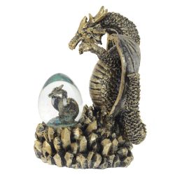 GAEM Фигурка декоративная в стекл.шаре "Дракон", D 7 см, L15,5 W16 H22 см