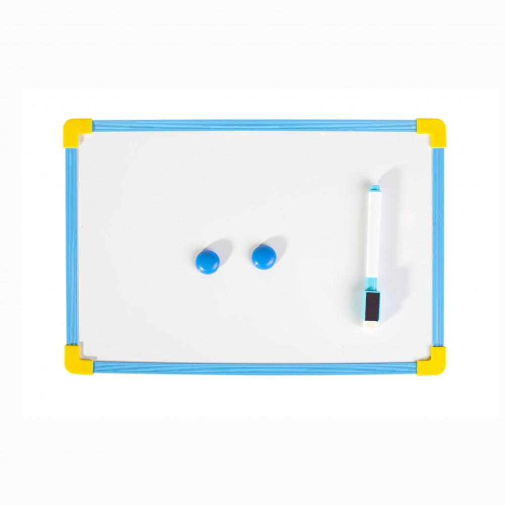 Доска магнитно-маркерная Alingar, 205х305 мм, маркер с губкой, 2 магнита, ассорти