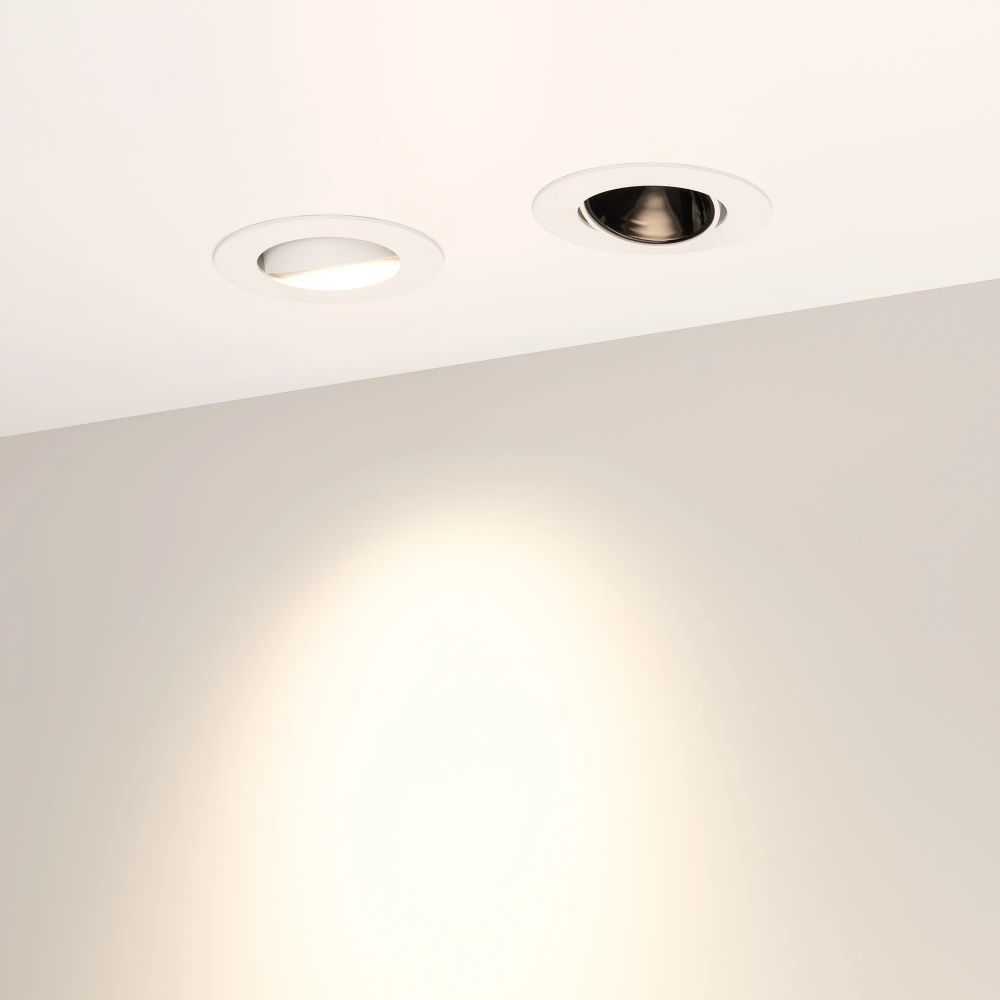 Светильник MS-FORECAST-BUILT-TURN-R82-8W Warm3000 (WH-BK, 32 deg, 230V) (Arlight, IP20 Металл, 5 лет) 035448