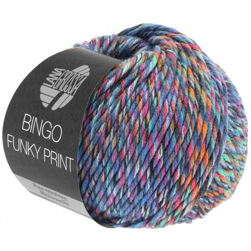 -50% Lana Grossa Bingo Funky Print | 5x50г