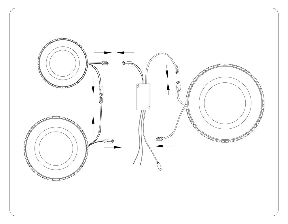 Ambrella Потолочный светодиодный светильник с пультом Original FA8867