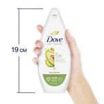 Крем-гель для душа 250 мл, DOVE "Масло авокадо и экстракт календулы", питательный,