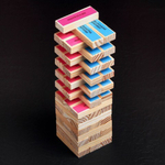 Падающая башня «Территория соблазна» с плёткой и фантами, 54 бруска