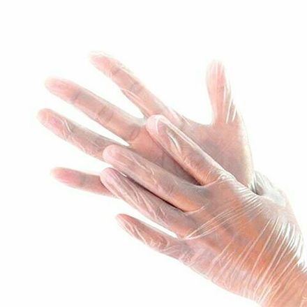 MediOk Перчатки виниловые прозрачные размер S, 100 шт