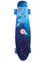 Скейт пенни-борд Igrokat Ocean 22" с динамической подсветкой колес