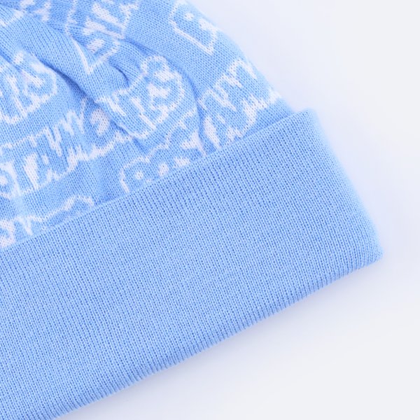 Шапка Postaments Wordz (sky blue/white) артикул:HIHJ00KYhhPOvPPucGSl42 - купить в магазине Дайс