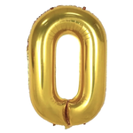 Шар цифра ЗОЛОТО 70см