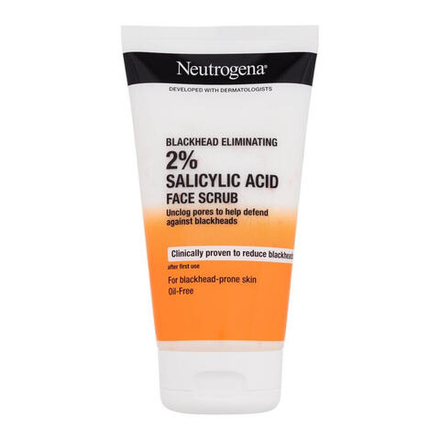 Neutrogena Blackhead Eliminating 2% Salicylic Acid Face Scrub 150 ml peeling unisex