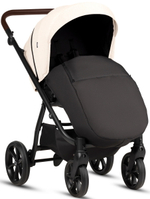 Детская коляска Tutis Leo 3 Plus 4 в 1 с автокреслом Elo Lux EduSky Black и базой 1582228 Caramel
