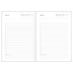 Ежедневник "Nebraska. Blue" А5, 160л, недатированный