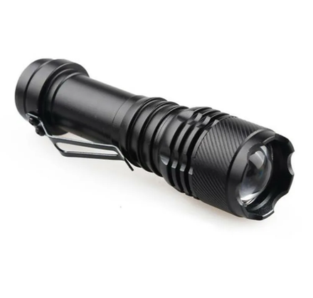 Мощный фонарик со светодиодом CREE XM-L Q5, 450Lm (питание 1 х АА)