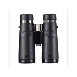 Бинокль TRD OWL 10x42, детали прорезиненного корпуса и обозначения