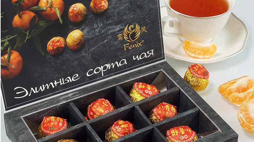 Чайный набор Пуэр мандарин РЧК