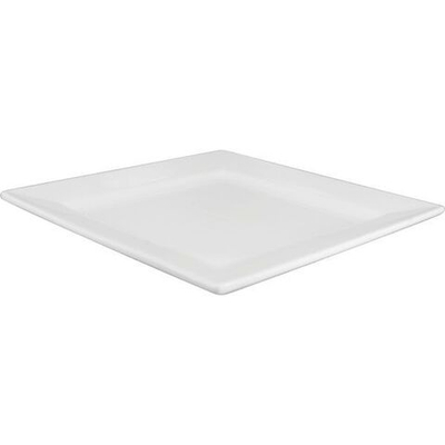 Тарелка «Кунстверк» квадратная;фарфор;,H=18,L=190,B=190мм;белый (Цвет: белый)