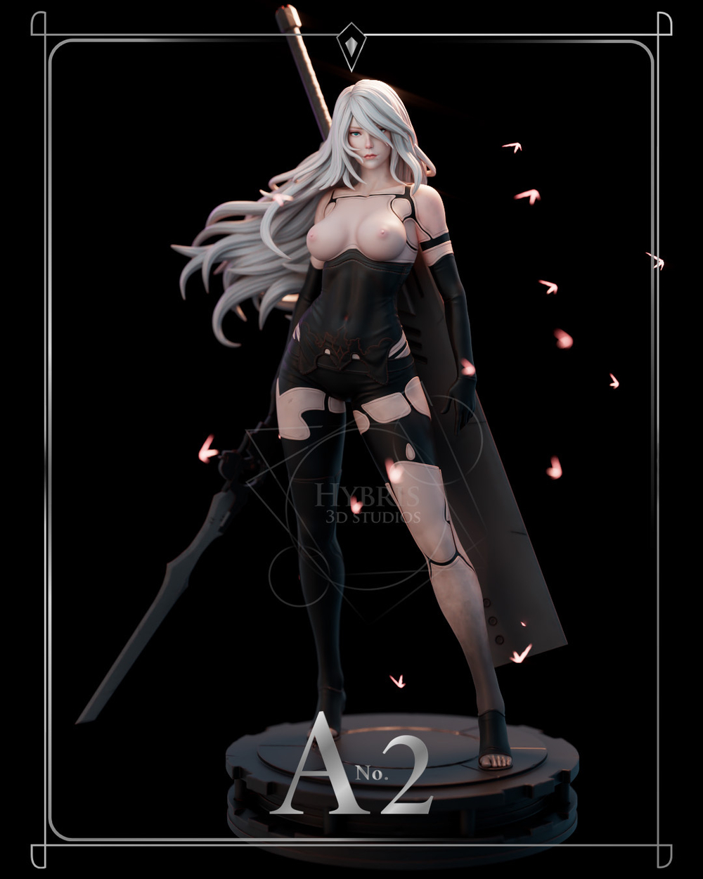 Фигурка 2A YoRHa Type A No.2 Number Two YoRHa No.2 Freesia NieR: Automata nsfw