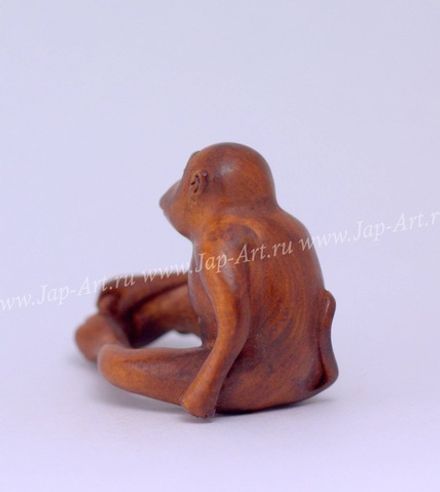 Нэцкэ Обезьяна 2