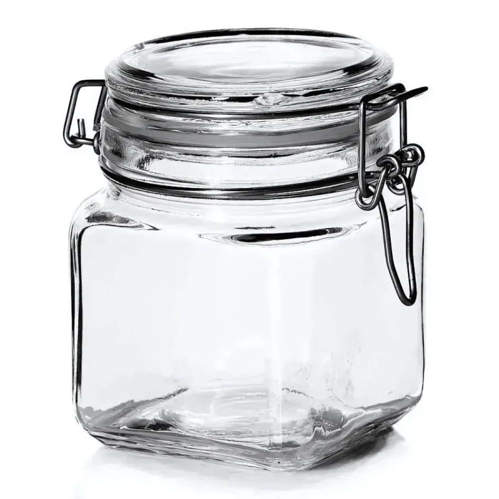 Банка Кремлин 740 мл (80360, 80087 мет клипса и пласт уплотн)