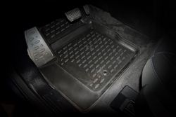 Коврики Standard, 3D в салон LAND ROVER Freelander 2, 2013- , 4 шт. (полиуретан, чёрные) Element.NLC.3D.28.15.210