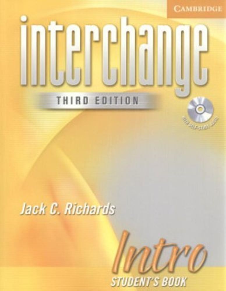 Interchange Intro Student&#39;s Book with Audio CD
