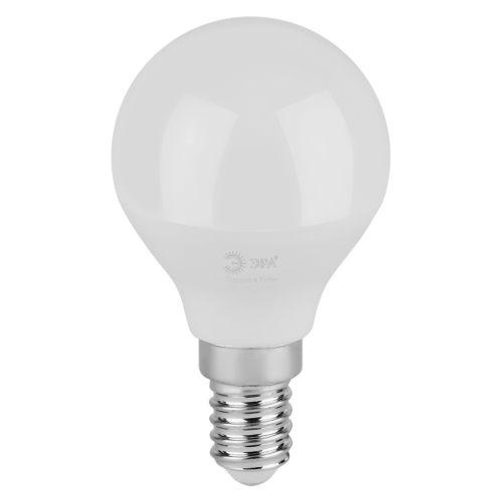 Лампа светодиодная GREEN LINE P45-10W-865-E14 GL 10Вт шар 6500К свет холод. E14 Эра Б0067033