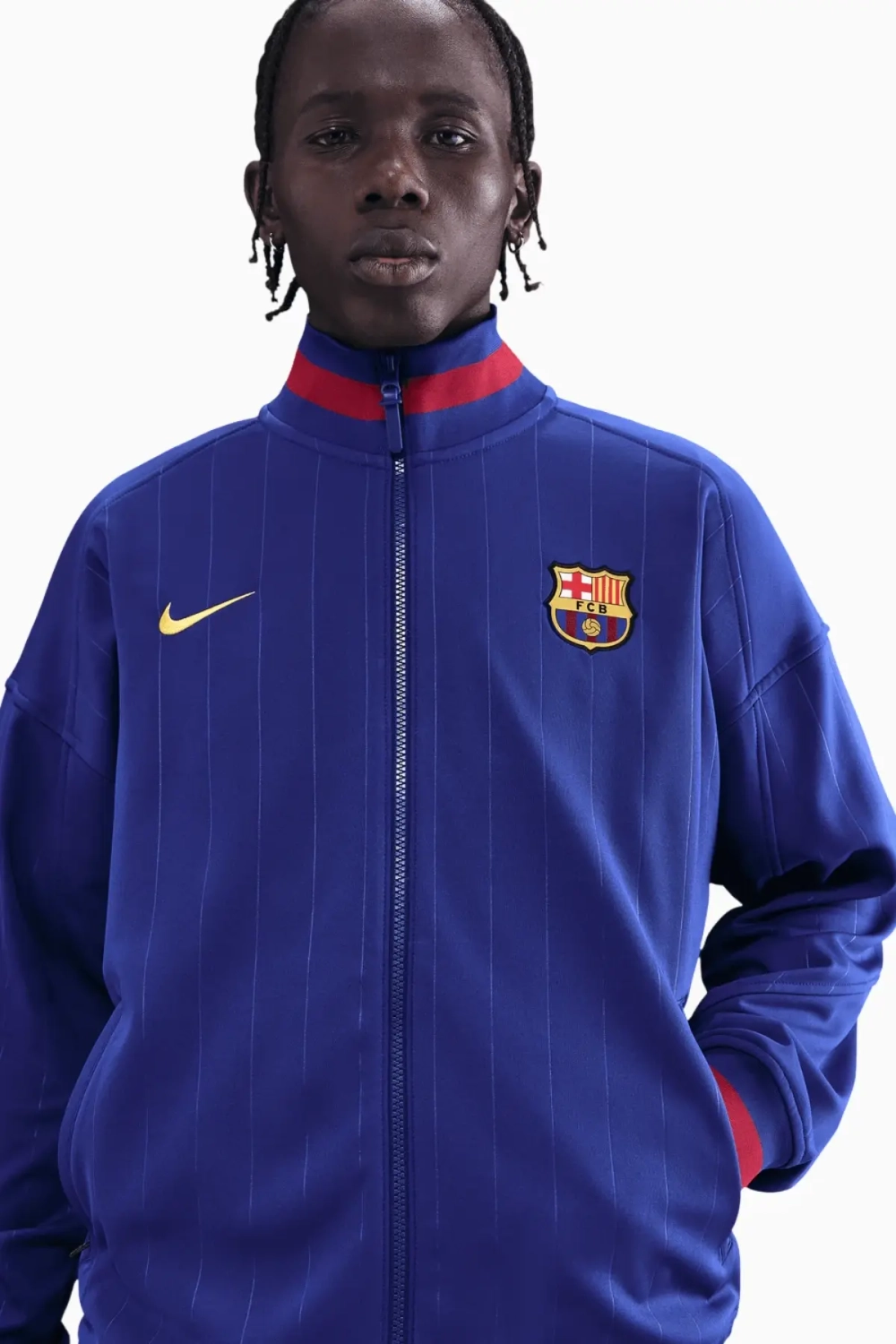 Куртка Nike FC Barcelona 25/26 Academy Pro - синий