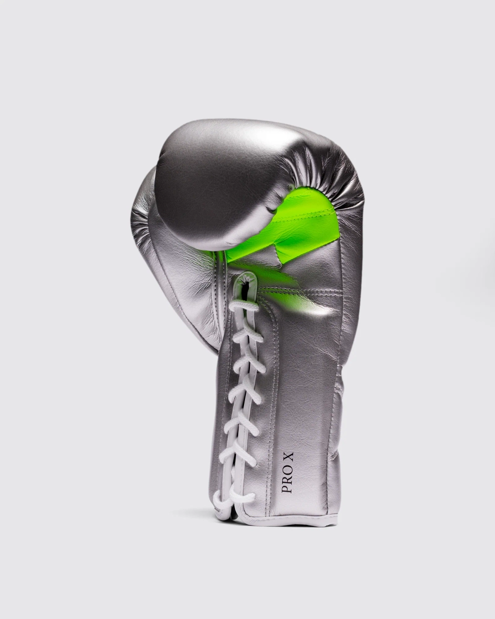 Боксёрские перчатки Fly SUPERLACE PRO X 2 GLOVES Silver/Neon