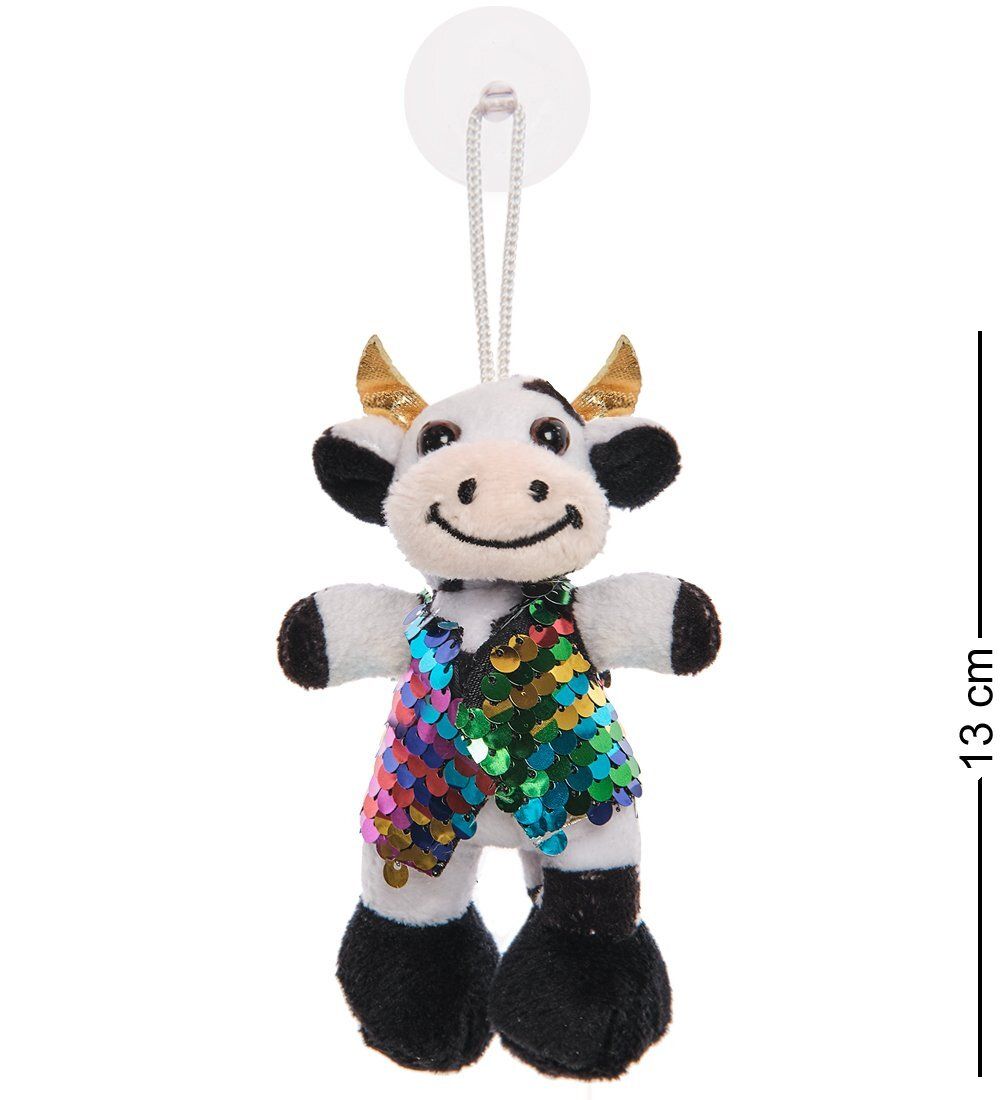 ЯЛ-13-44/2 Игрушка подвесная «Бычок» черно-белая