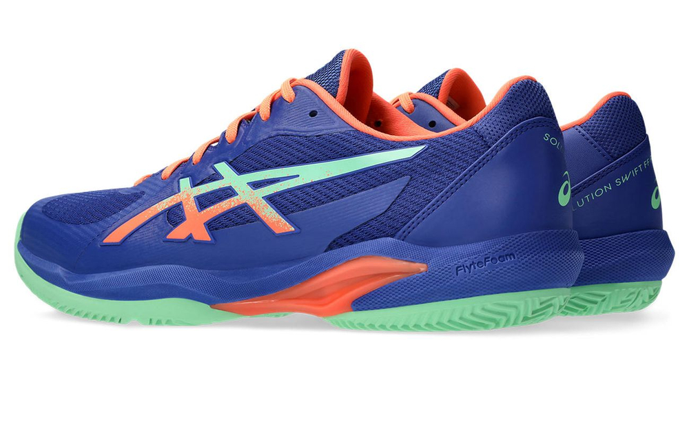 Мужские кроссовки для Падел Asics Solution Swift FF 2 Padel - dark cobalt/menthol