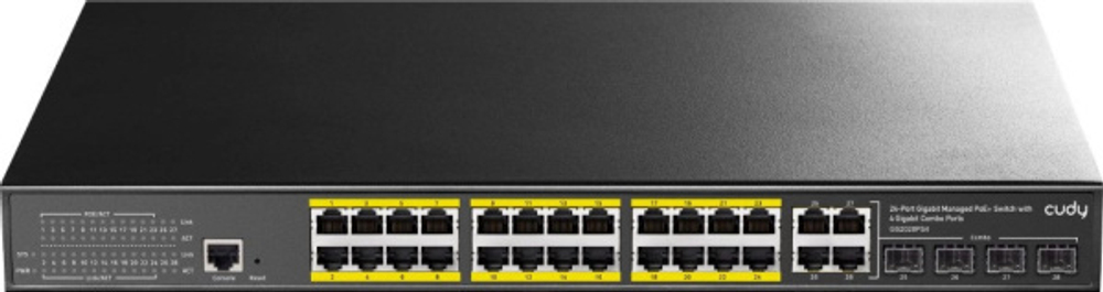 Коммутатор управляемый Cudy GS2028PS4-300W