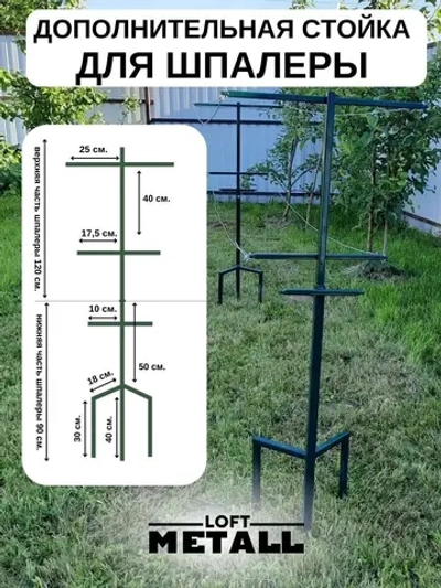 Шпалера для малины