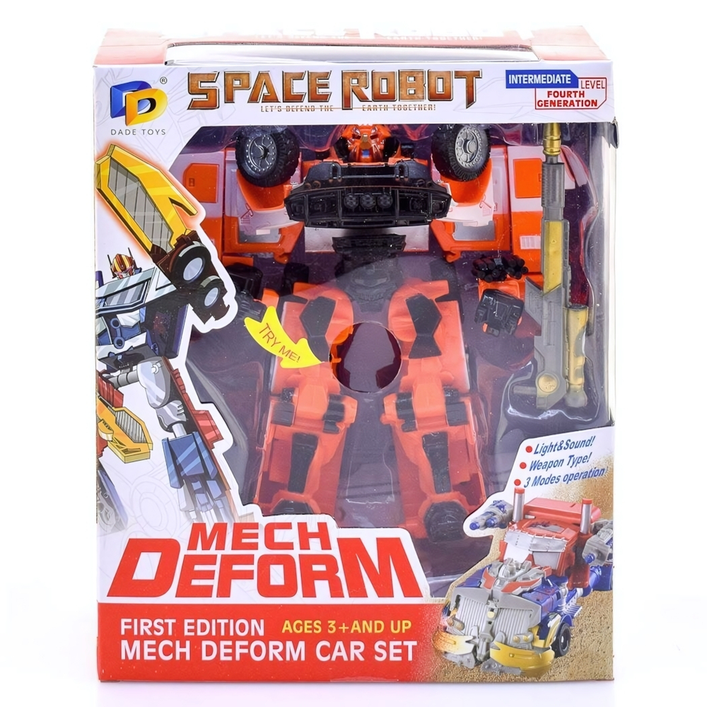 Трансформер-машина 21,5см. коробка D622-E240A