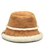 Кожаная шляпа Shearling EMU Australia - бежевый(W7017)