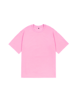 Футболка оверсайз (розовый) 190 г