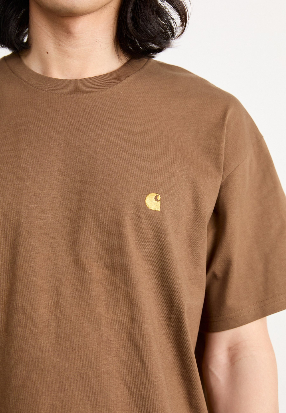 Carhartt WIP CHASE - Базовая футболка - Коричневый