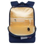 Рюкзак Grizzly, 26*39*17см, 2 отделения, 1 карман, анатомическая спинка, синий