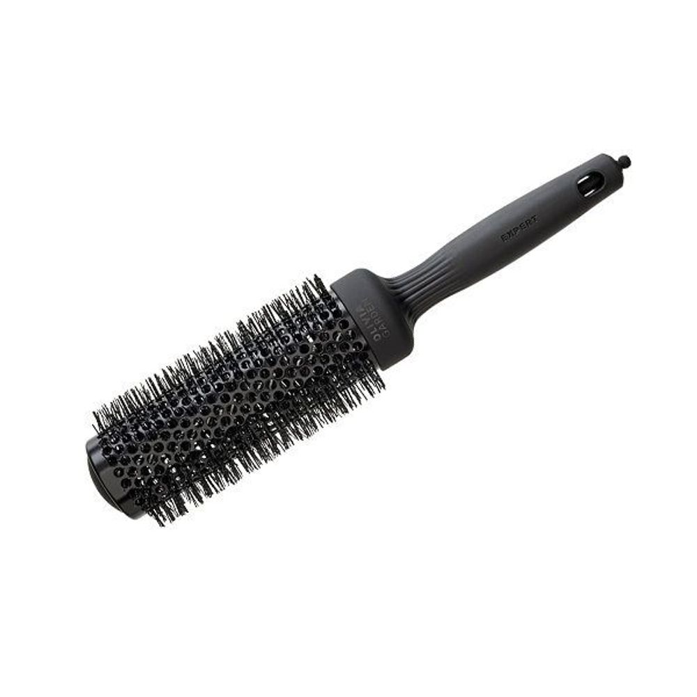 Термобрашинг Olivia Garden EXPERT BLOWOUT SHINE Wavy Bristles Black Label 55мм