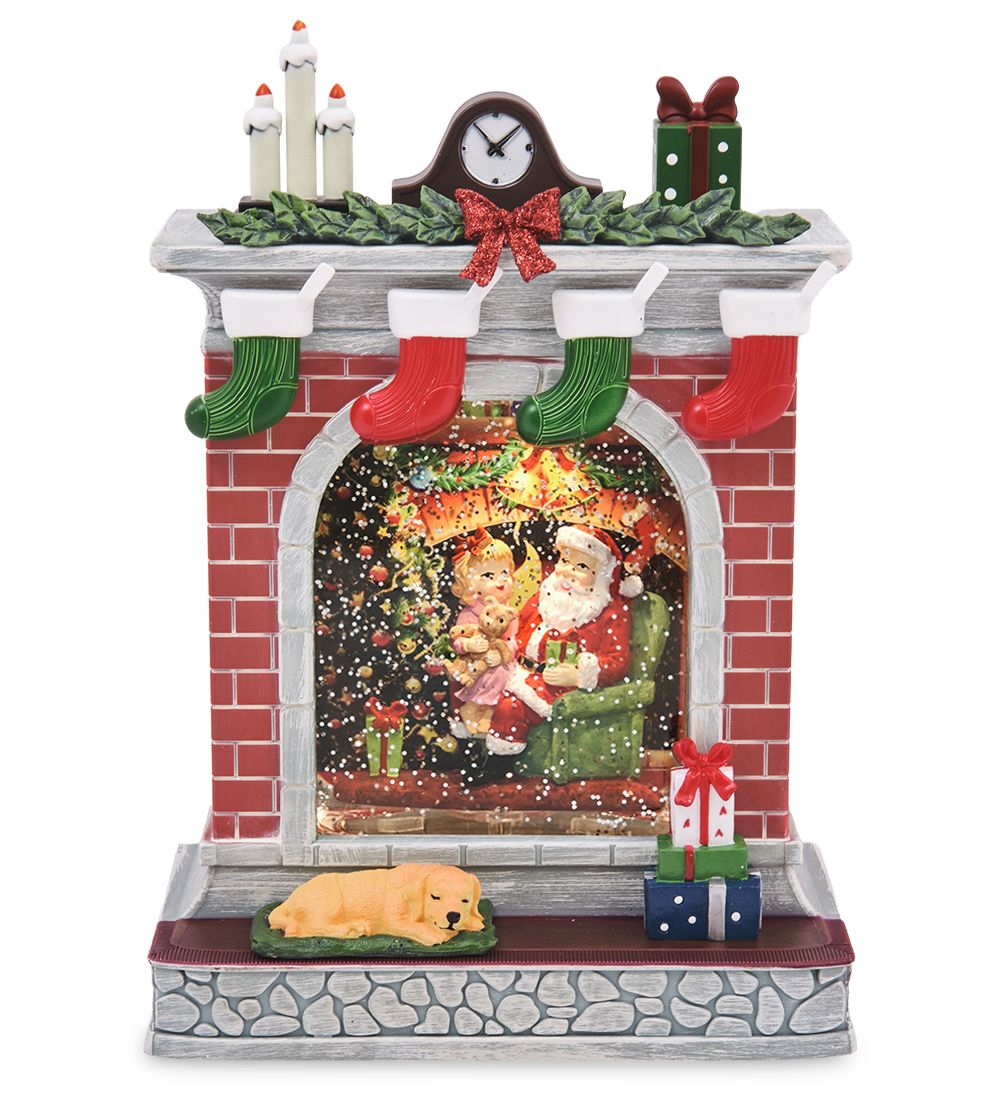 XM-872 Новогодний камин