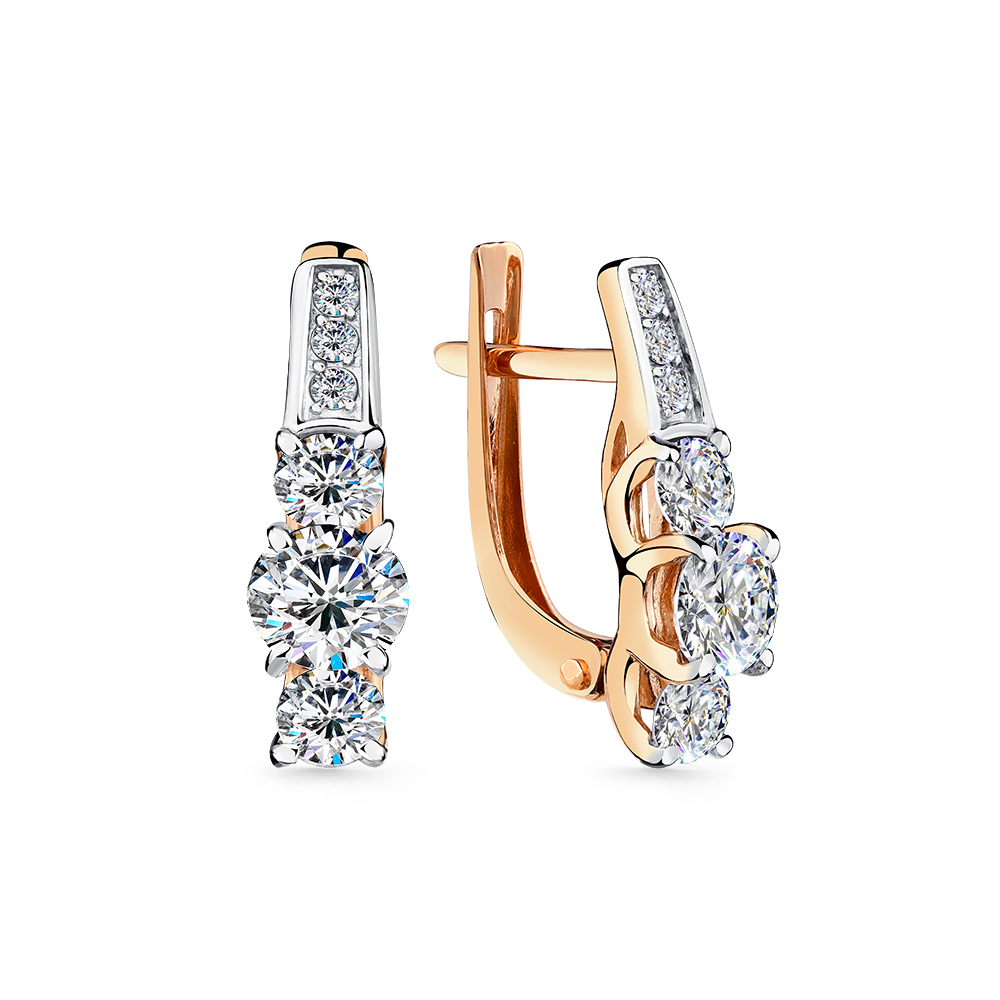 Серьги из золота 585 пробы