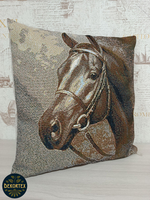 Декоративный гобеленовый чехол для интерьерной подушки Ветер 38*38