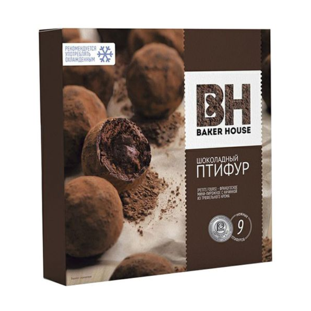 Торт Baker House Шоколадный птифур Трюфель 225 гр