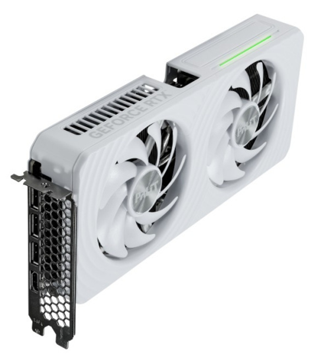 Видеокарта Palit GeForce RTX 5060 WHITE OC (NE75060U19P1-GB2063M)