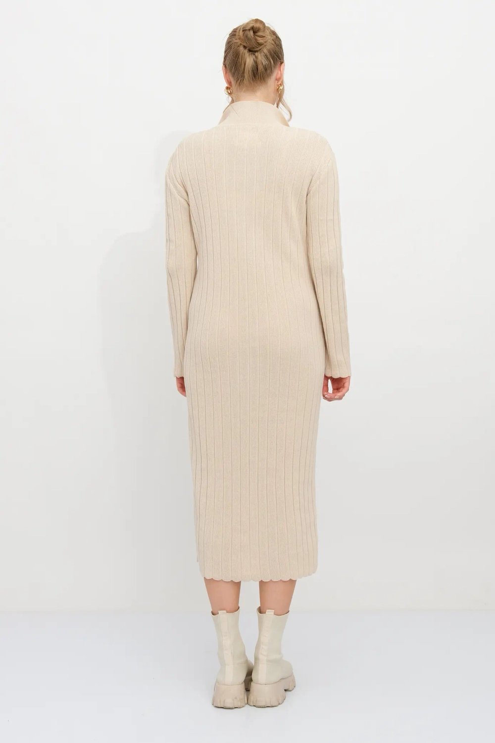 Платье Д 3488/бежевый