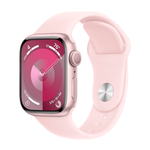 Умные часы Apple Watch Series 9 GPS, 41mm, Aluminium Case with Sport Band M/L, Pink (Розовый)
